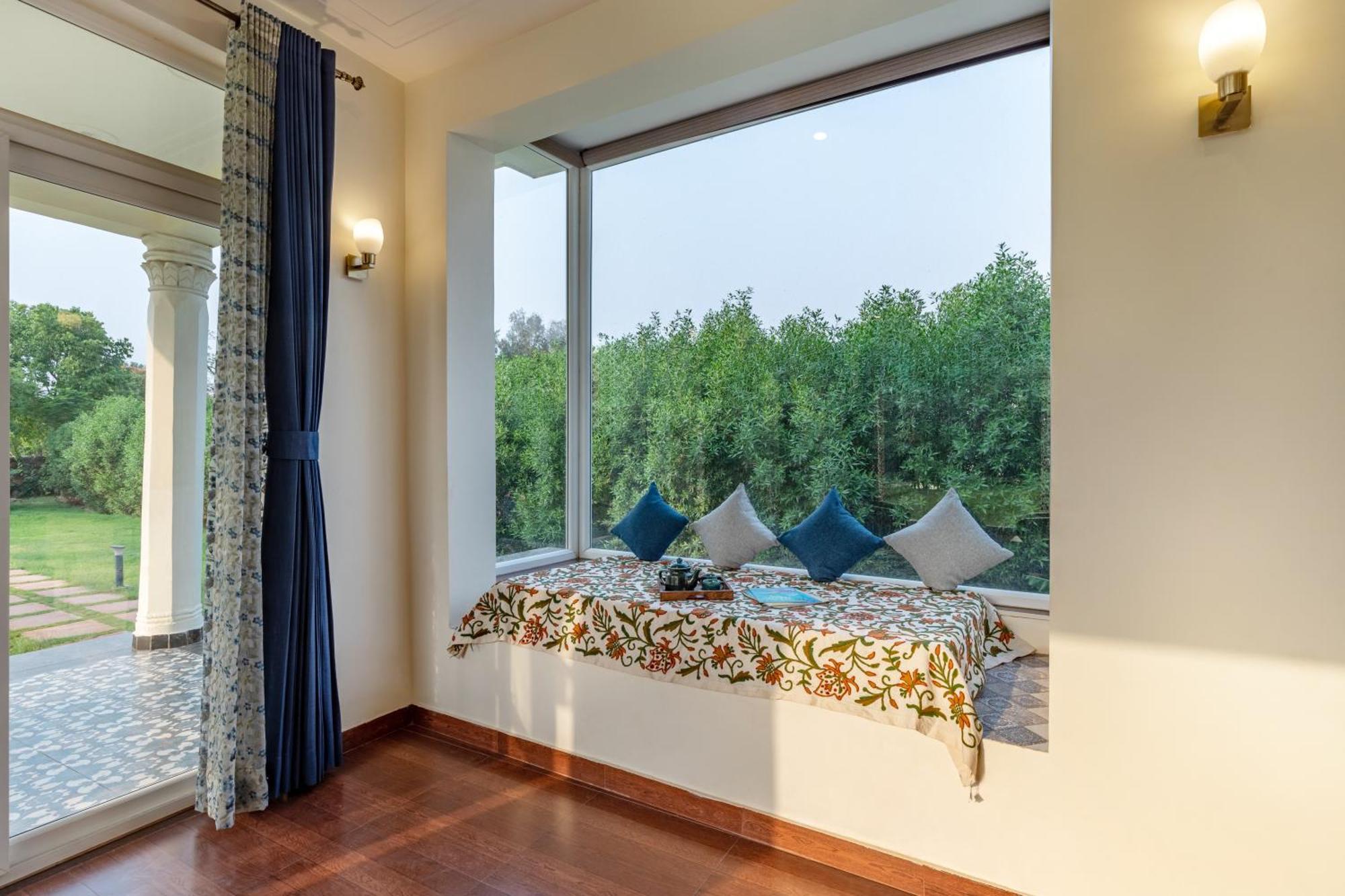 Alaya Stays Raga 2Bhk Farmstay With An Entertainment Lounge Sohna Exterior foto
