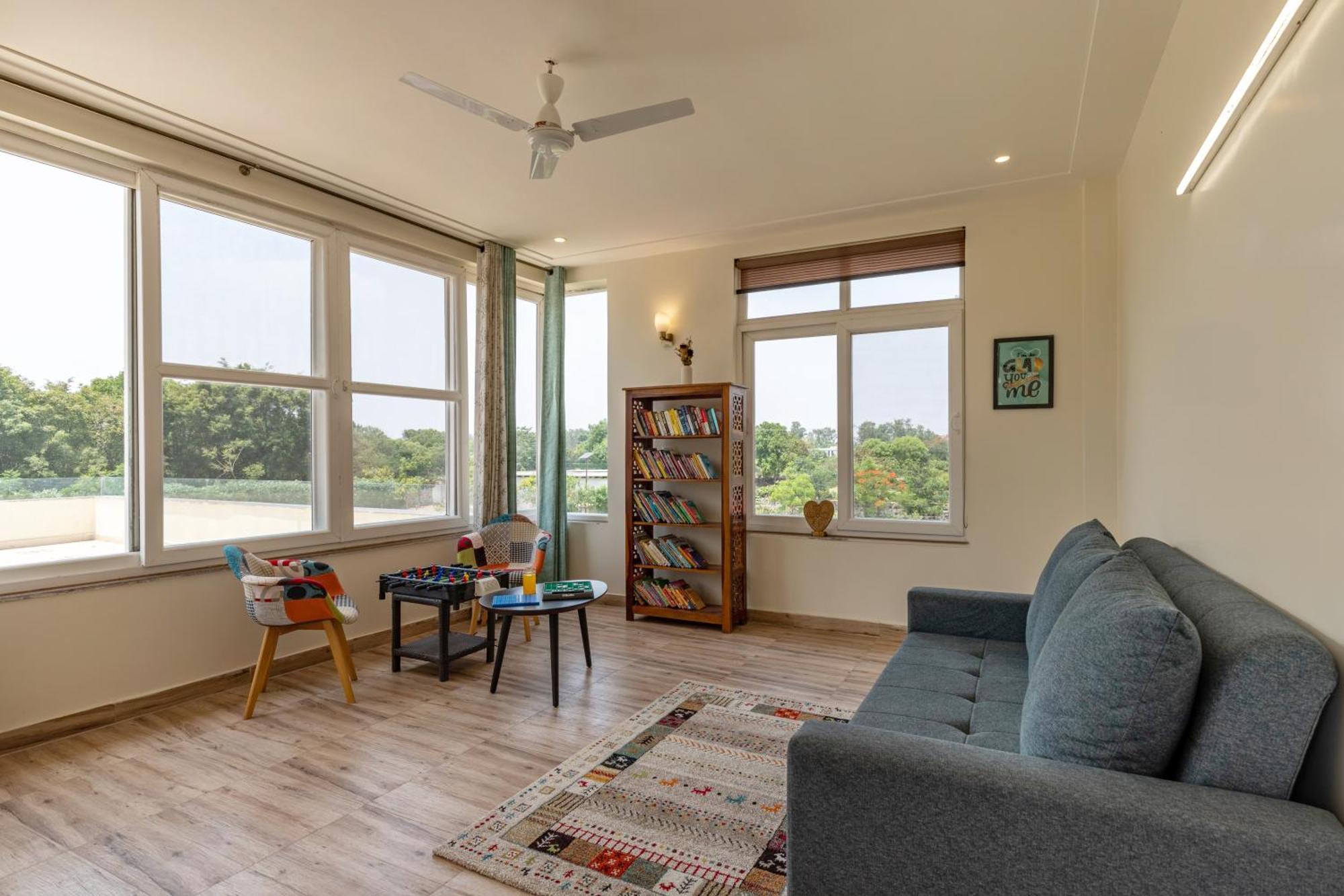 Alaya Stays Raga 2Bhk Farmstay With An Entertainment Lounge Sohna Exterior foto